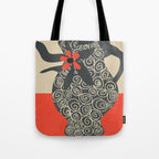 Modern Bloom 3 Tote Bag Gallery Image 1