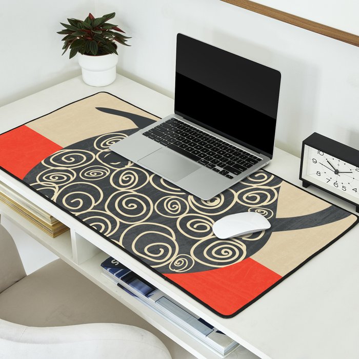 Modern Bloom 3 Desk Mat Gallery Image 2