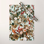 Floral and Birds XXVII Wrapping Paper Gallery Image 1