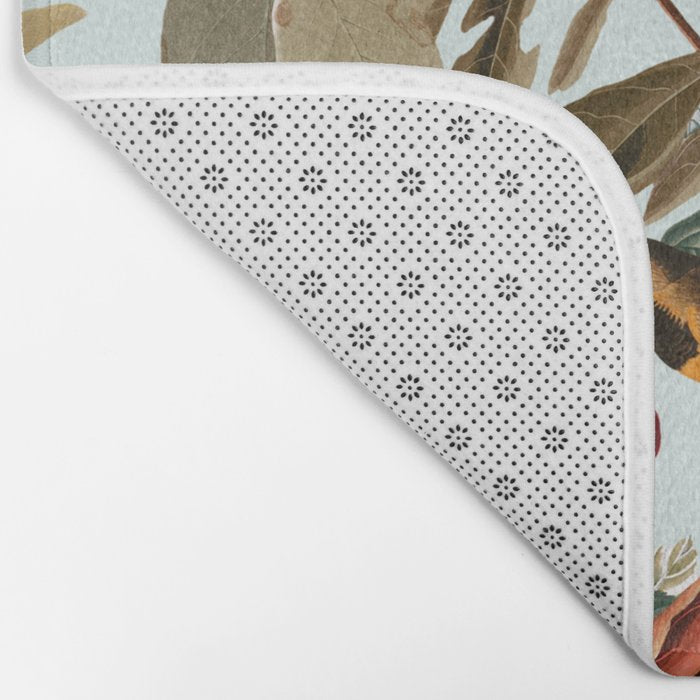 Floral and Birds XXVII Bath Mat Gallery Image 2