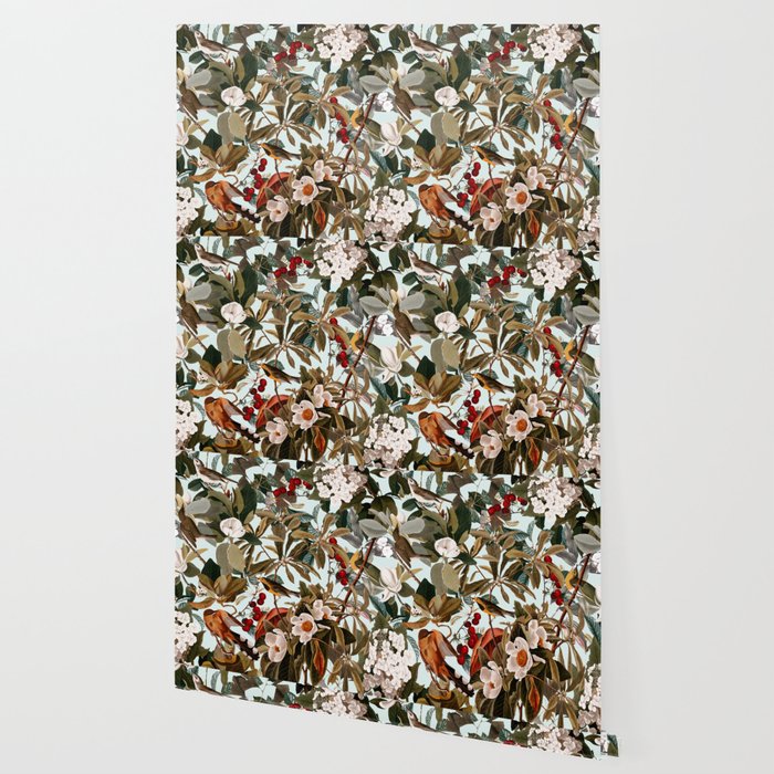 Floral and Birds XXVII Wallpaper Gallery Image 2