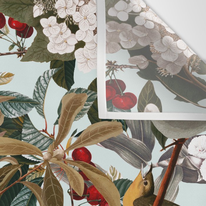 Floral and Birds XXVII Wall Tapestry Gallery Image 3