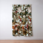 Floral and Birds XXVII Window Curtain Gallery Image 3