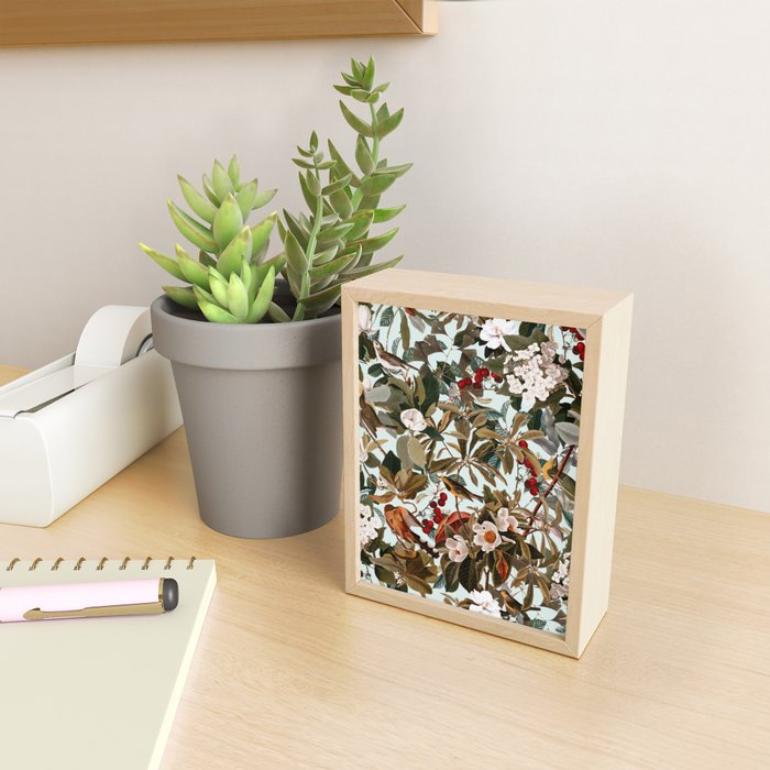 Floral and Birds XXVII Mini Art Print Gallery Image 2