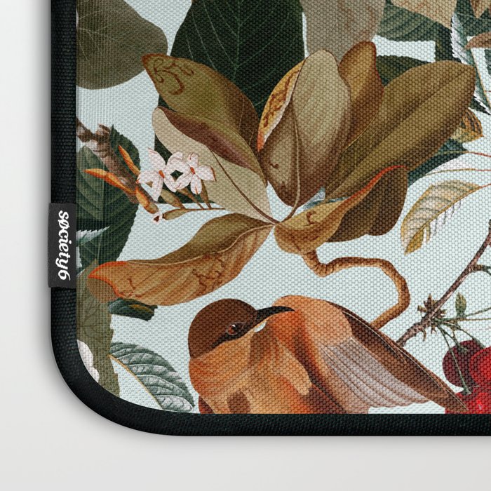 Floral and Birds XXVII Laptop Sleeve Gallery Image 3