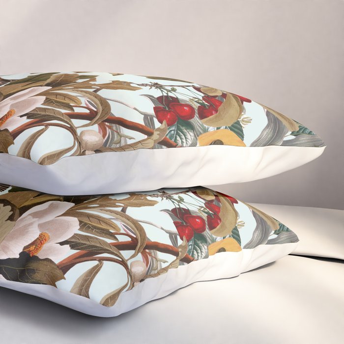 Floral and Birds XXVII Pillow Sham Gallery Image 3
