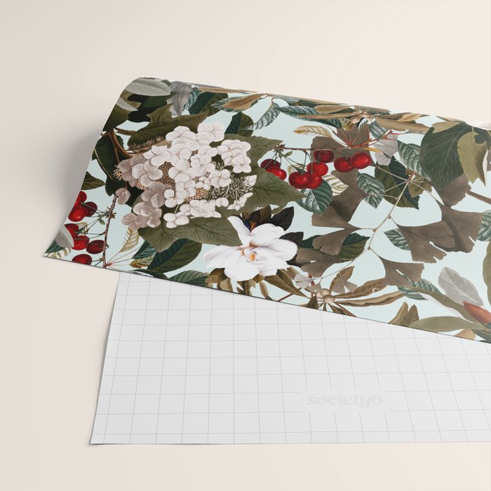 Floral and Birds XXVII Wrapping Paper Gallery Image 2