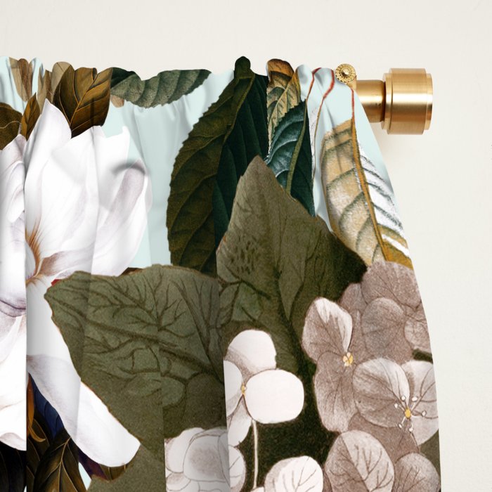 Floral and Birds XXVII Window Curtain Gallery Image 2