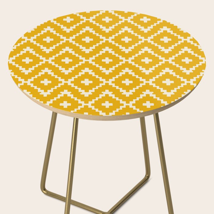 Radiance of the Yellow Zellige Side Table Gallery Image 2