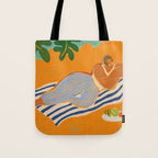 A Day At The Beach Tote Bag Gallery Image 1