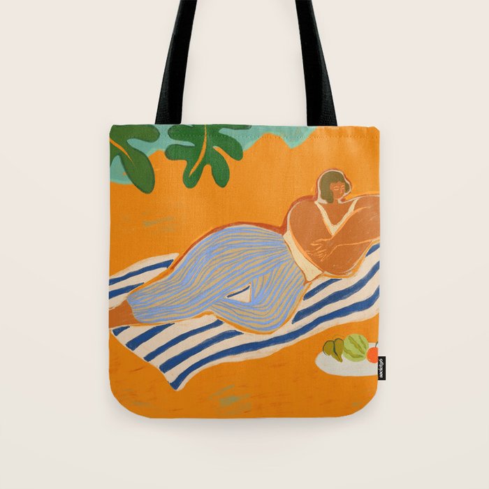 A Day At The Beach Tote Bag Gallery Image 1