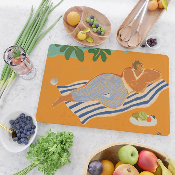 A Day At The Beach Cutting Board Gallery Image 2