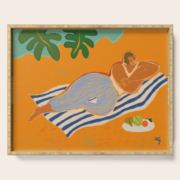 A Day At The Beach Serving Tray Gallery Image 1