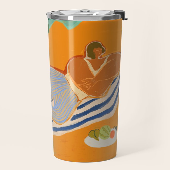 A Day At The Beach Travel Mug Gallery Image 2