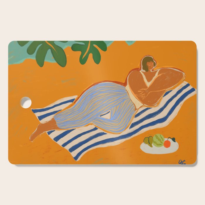 A Day At The Beach Cutting Board Gallery Image 1
