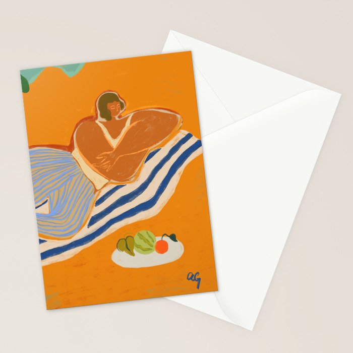 A Day At The Beach Stationery Card Gallery Image 2