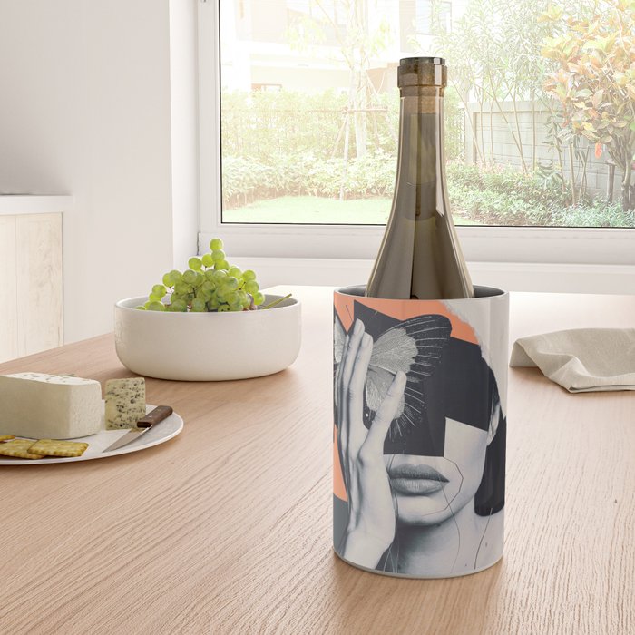 collage art / butterfly Wine Chiller Gallery Image 4