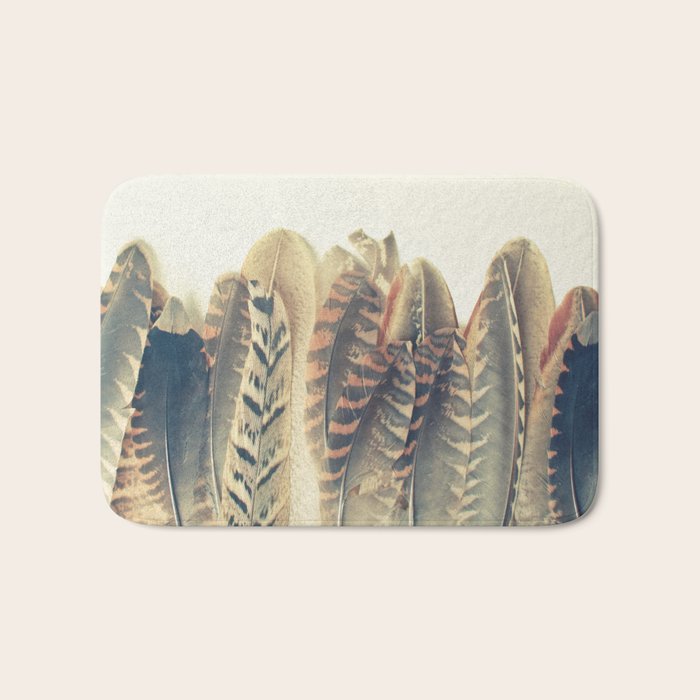 Feather Dip Bath Mat Gallery Image 1