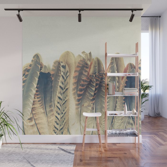Feather Dip Wall Mural Gallery Image 1