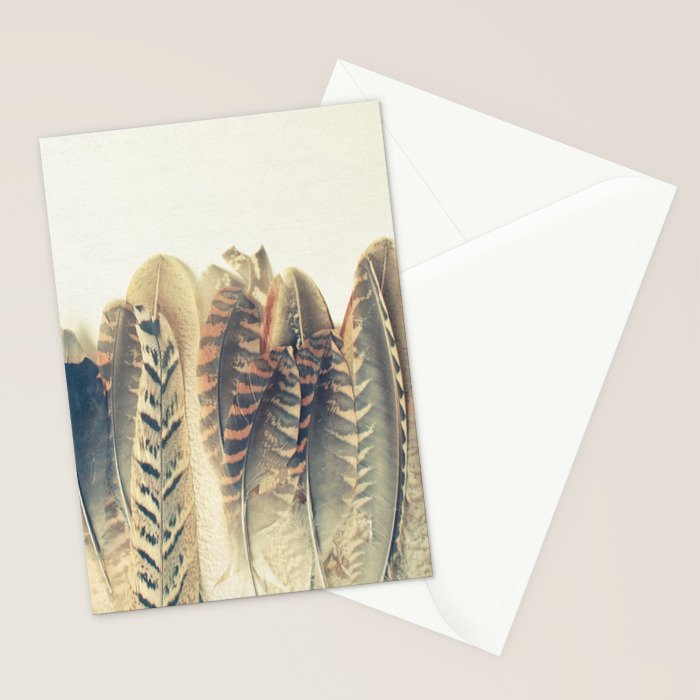 Feather Dip Stationery Card Gallery Image 2
