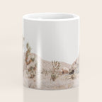Pale Desert #4 - Joshua Tree Cactus, Nature Art, Landscape Photography Coffee Mug Gallery Image 4