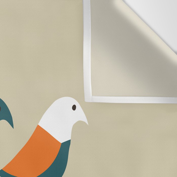 Birds on wire Wall Tapestry Gallery Image 3