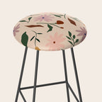 Flower Pattern Stool Gallery Image 2