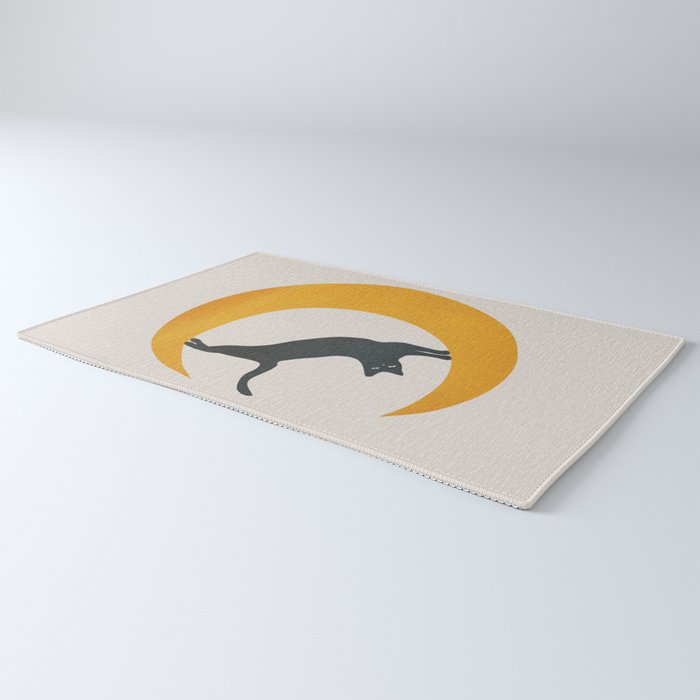 Moon and Cat Rug Gallery Image 3