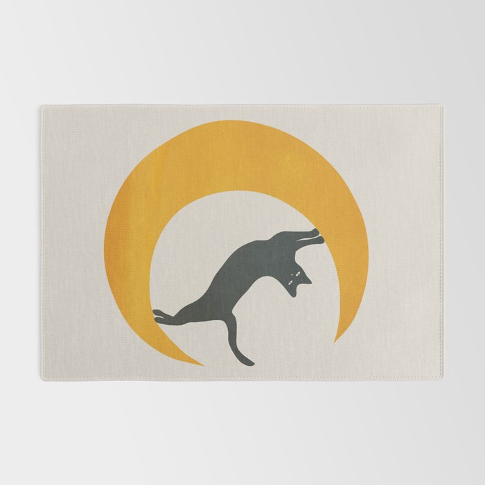 Moon and Cat Rug Gallery Image 2