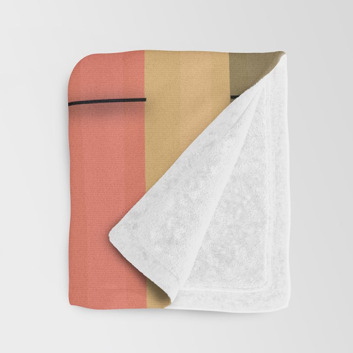 Colorful Tiles In Lines Throw Blanket Gallery Image 3