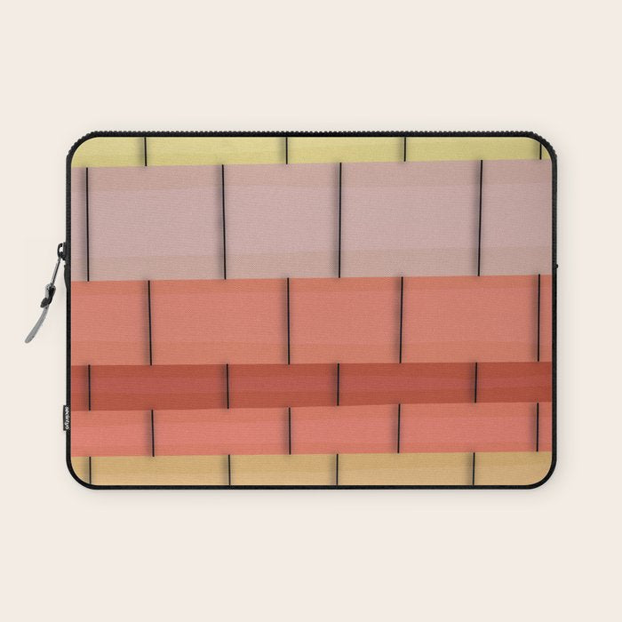 Colorful Tiles In Lines Laptop Sleeve Gallery Image 1