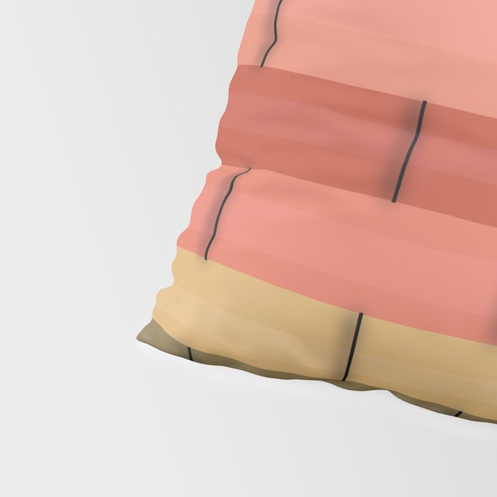 Colorful Tiles In Lines Pillow Sham Gallery Image 4