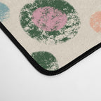 Small Pastel Color Polka Dot Pattern Desk Mat Gallery Image 4