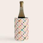 Small Pastel Color Polka Dot Pattern Wine Chiller Gallery Image 2