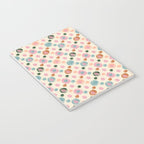 Small Pastel Color Polka Dot Pattern Notebook Gallery Image 3