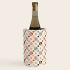 Small Pastel Color Polka Dot Pattern Wine Chiller Gallery Image 3