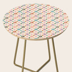 Small Pastel Color Polka Dot Pattern Side Table Gallery Image 2