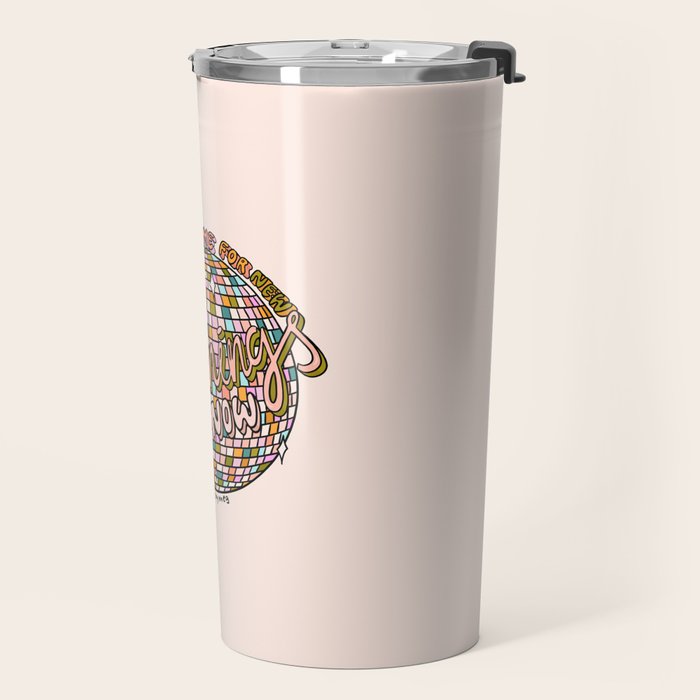 The Beginning is Now Travel Mug Gallery Image 2