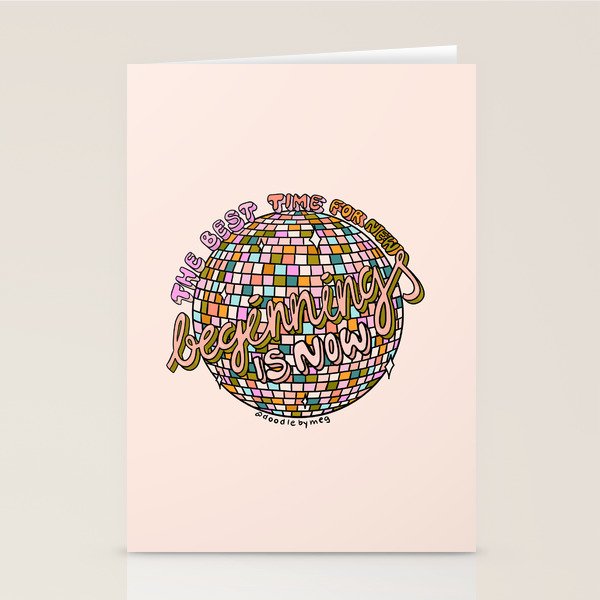 The Beginning is Now Stationery Card Gallery Image 2