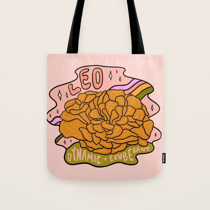 Leo Mushroom Tote Bag Gallery Image 1