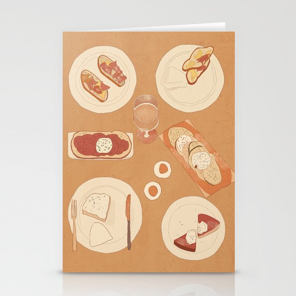 Breakfast Stationery Card Gallery Image 2