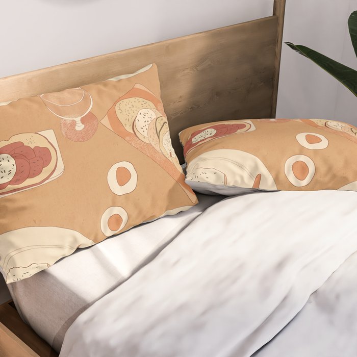 Breakfast Pillow Sham Gallery Image 2