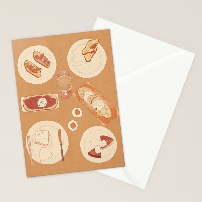 Breakfast Stationery Card Gallery Image 2