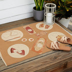 Breakfast Outdoor Rug Gallery Image 2