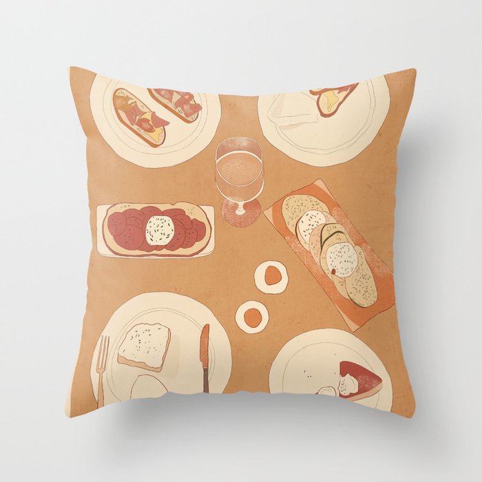 Breakfast Throw Pillow Gallery Image 6