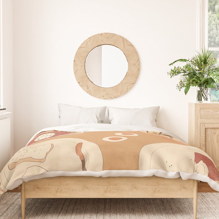 Breakfast Duvet Cover Gallery Image 3