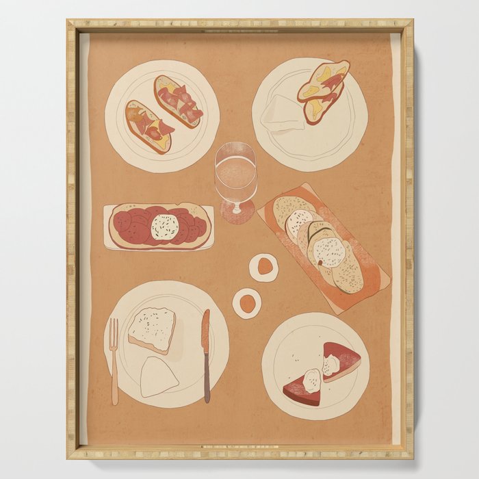 Breakfast Serving Tray Gallery Image 1