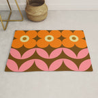 Retro Flower 10A Rug Gallery Image 1