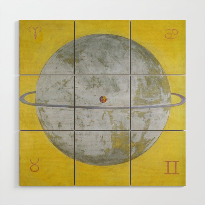 Hilma Af Klint The Dove Wood Wall Art Gallery Image 1