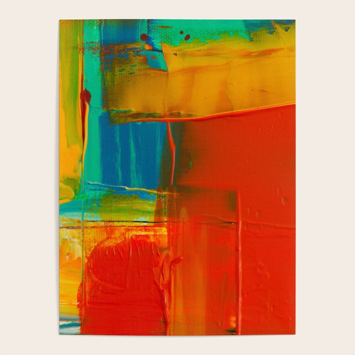 Mid Century Abstract Art Poster Gallery Image 4
